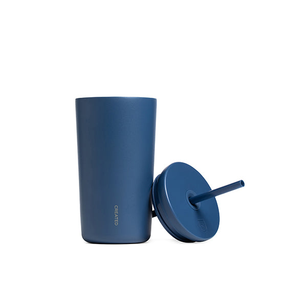 16oz Cold Cup Straw - Navy